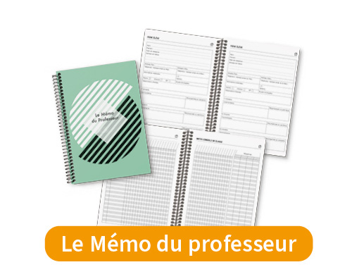 Carnet Mémo Professeur